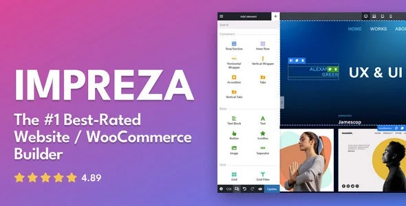 Impreza 8.16下载–WordPress网站和Woo Commerce Builder WP主题推荐