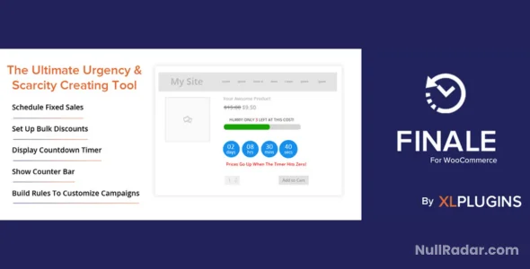 Finale Pro 2.20.1下载–销售倒计时器&；WooCommerce wp插件推荐折扣