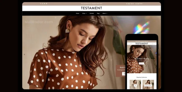 Testamendment shopify主题8.9.0免费下载WP主题推荐